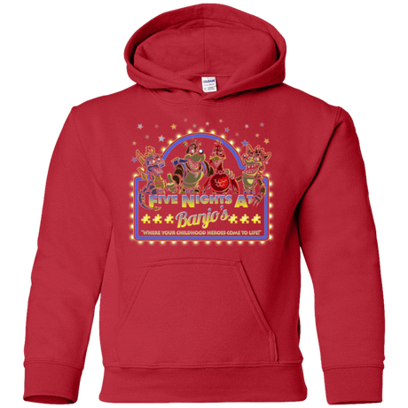 Sweatshirts Red / YS Five Nights at Banjos Youth Hoodie