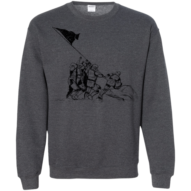 Sweatshirts Dark Heather / S Flags Of Our Emperor Crewneck Sweatshirt