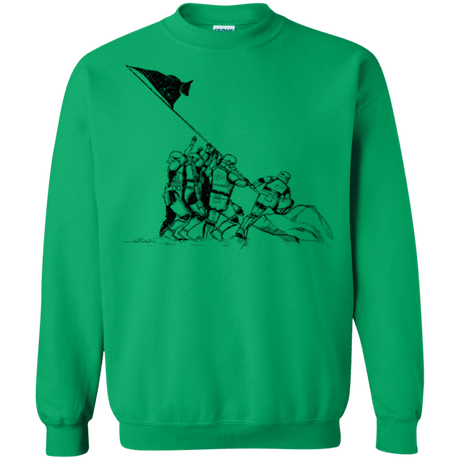 Sweatshirts Irish Green / S Flags Of Our Emperor Crewneck Sweatshirt