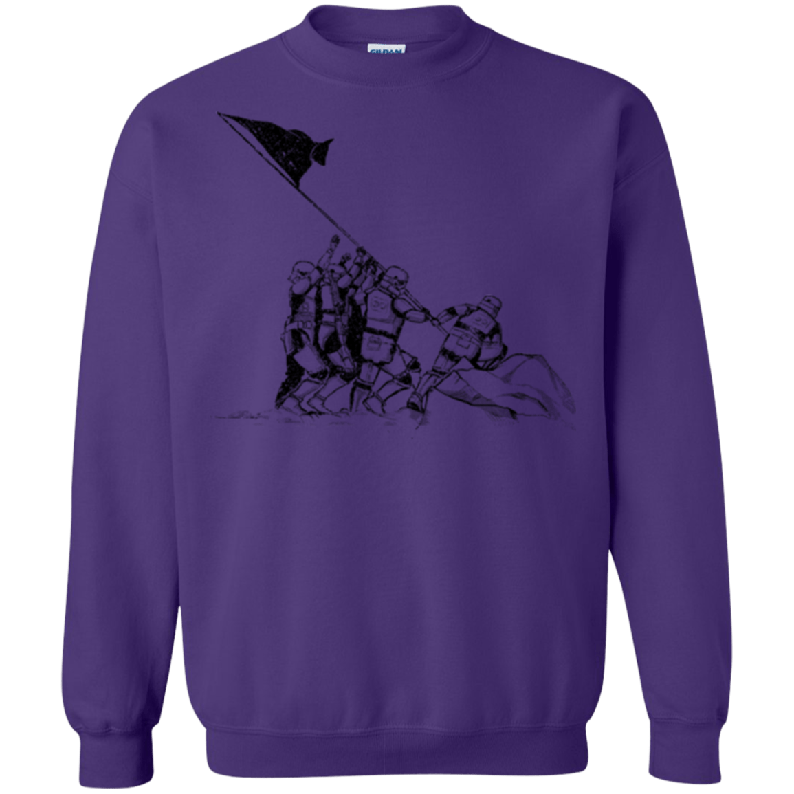 Sweatshirts Purple / S Flags Of Our Emperor Crewneck Sweatshirt