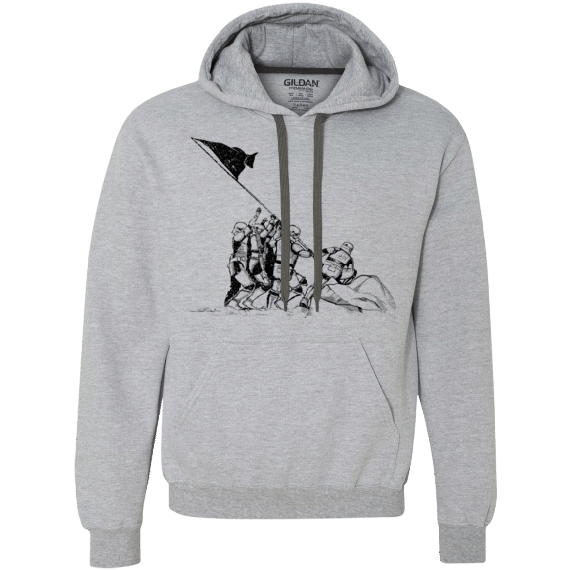 Sweatshirts Sport Grey / S Flags Of Our Emperor Premium Fleece Hoodie