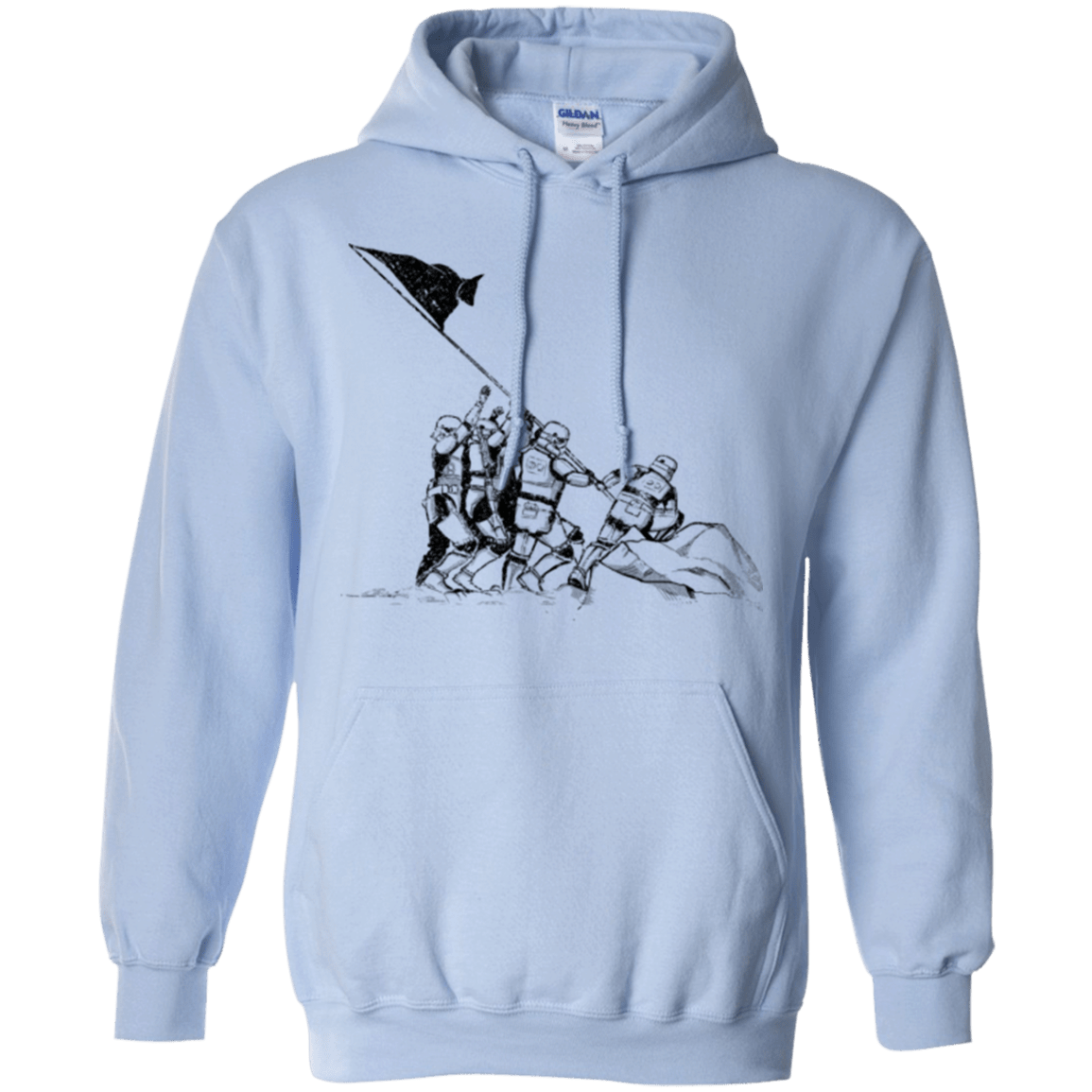 Sweatshirts Light Blue / S Flags Of Our Emperor Pullover Hoodie