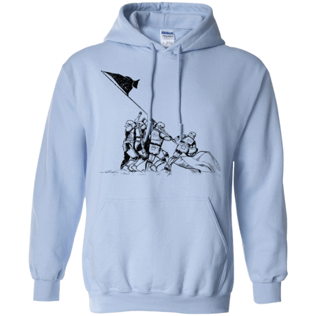 Sweatshirts Light Blue / S Flags Of Our Emperor Pullover Hoodie