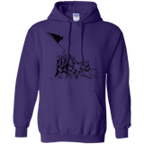 Sweatshirts Purple / S Flags Of Our Emperor Pullover Hoodie