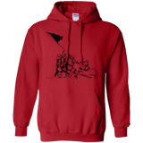 Sweatshirts Red / S Flags Of Our Emperor Pullover Hoodie
