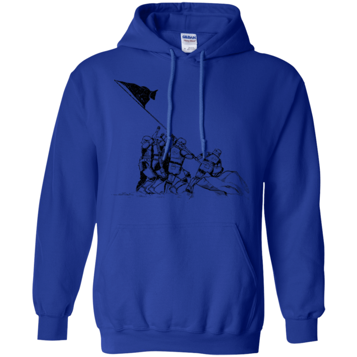Sweatshirts Royal / S Flags Of Our Emperor Pullover Hoodie