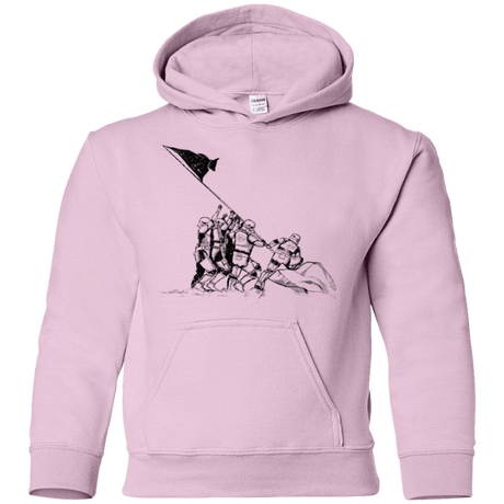 Sweatshirts Light Pink / YS Flags Of Our Emperor Youth Hoodie
