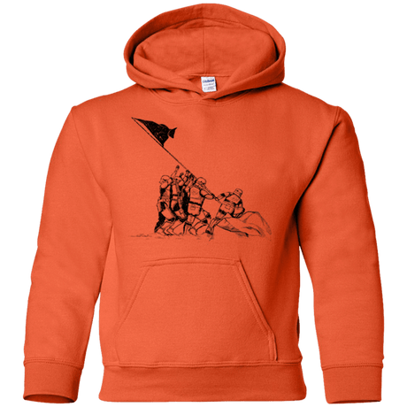 Sweatshirts Orange / YS Flags Of Our Emperor Youth Hoodie