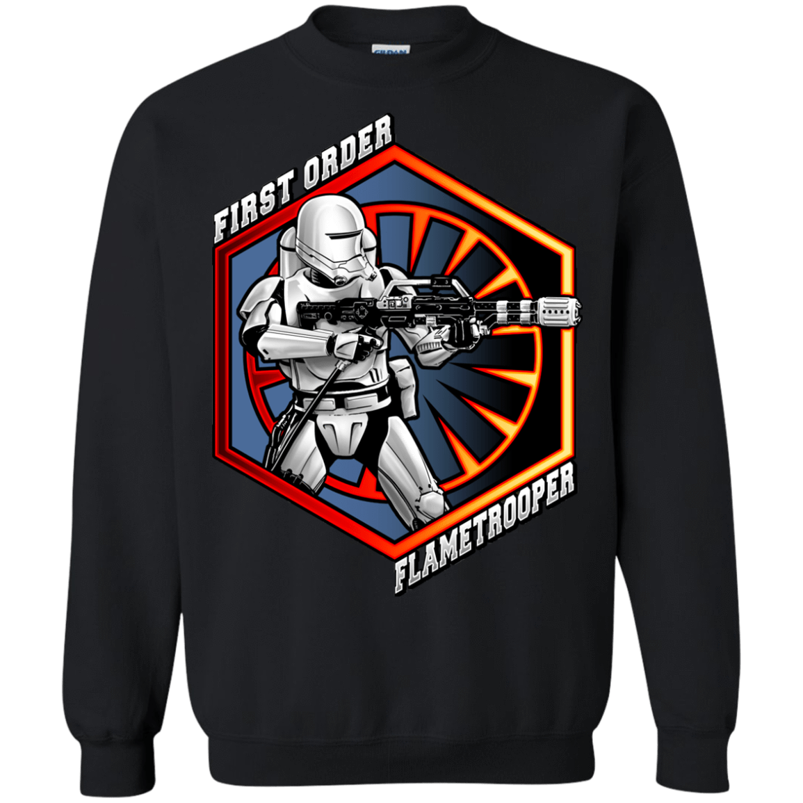 Sweatshirts Black / Small Flametrooper Crewneck Sweatshirt