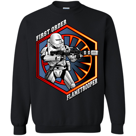 Sweatshirts Black / Small Flametrooper Crewneck Sweatshirt