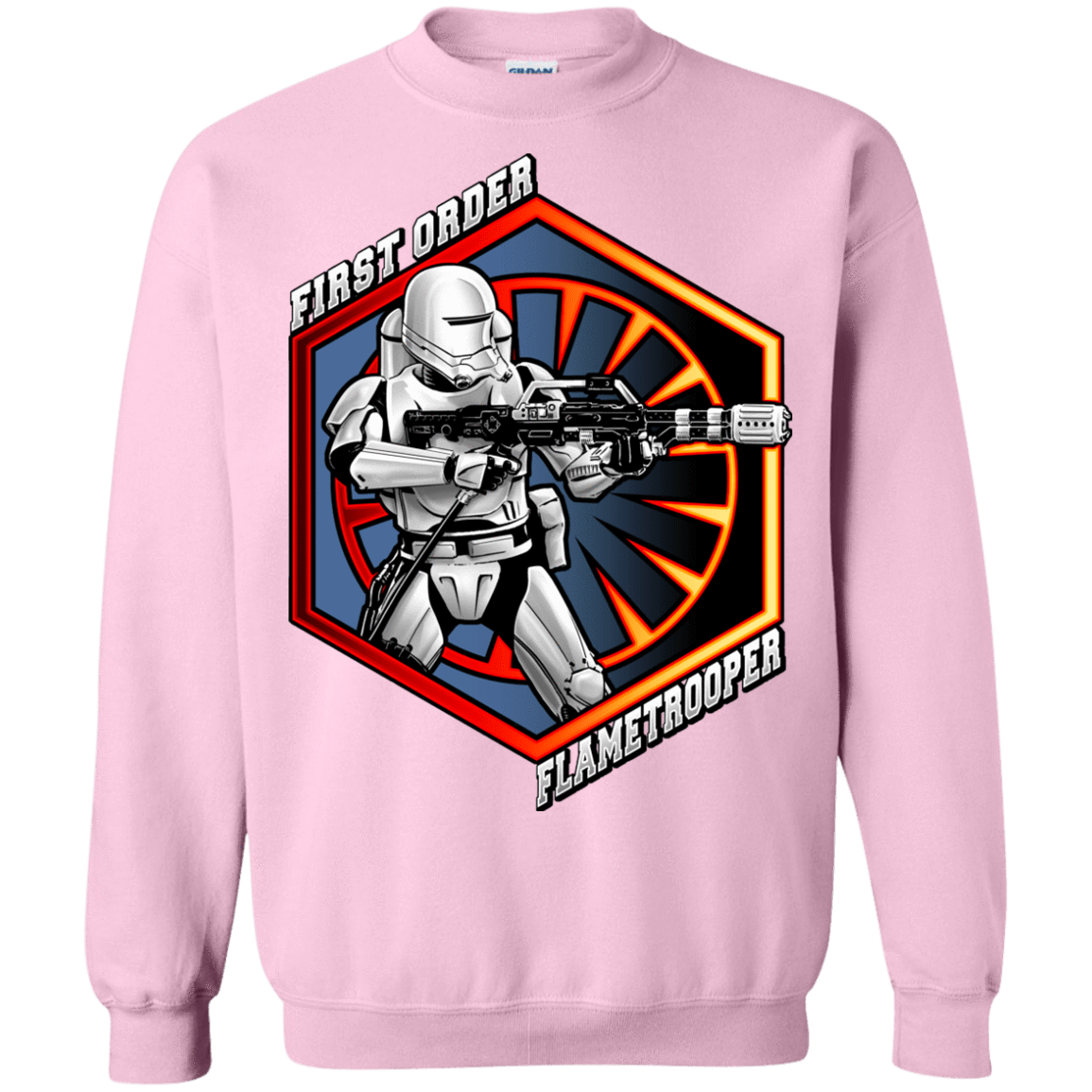 Sweatshirts Light Pink / Small Flametrooper Crewneck Sweatshirt