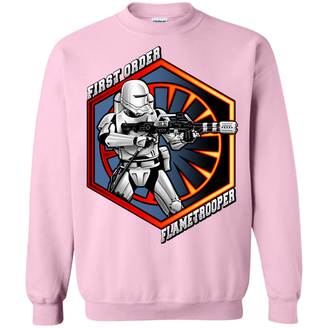 Sweatshirts Light Pink / Small Flametrooper Crewneck Sweatshirt