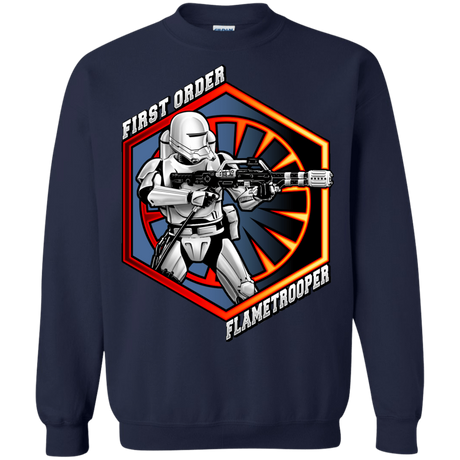 Sweatshirts Navy / Small Flametrooper Crewneck Sweatshirt