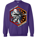 Sweatshirts Purple / Small Flametrooper Crewneck Sweatshirt