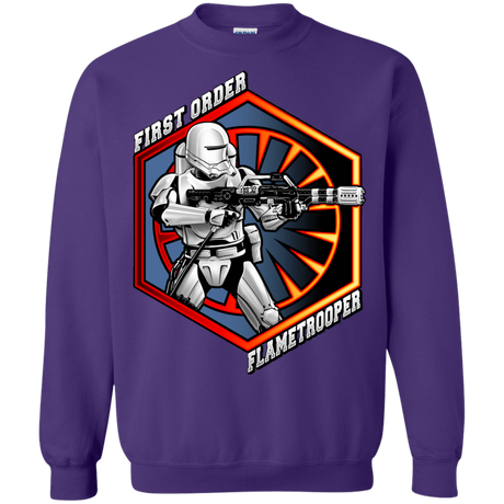 Sweatshirts Purple / Small Flametrooper Crewneck Sweatshirt