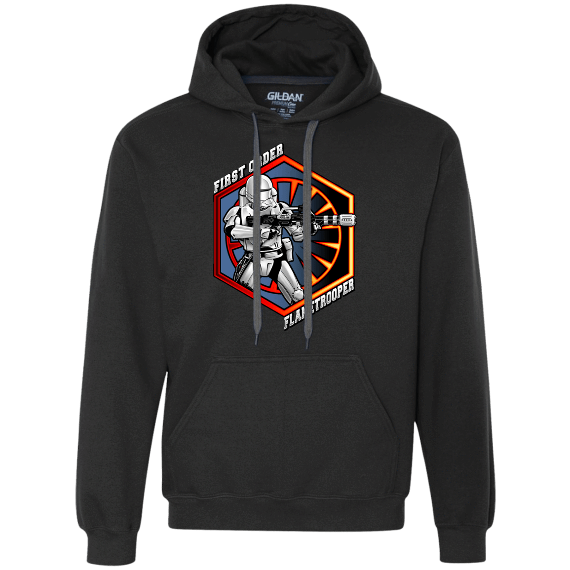 Sweatshirts Black / Small Flametrooper Premium Fleece Hoodie