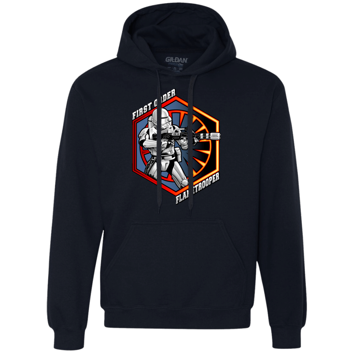 Sweatshirts Navy / Small Flametrooper Premium Fleece Hoodie