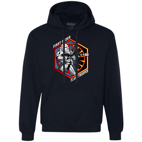 Sweatshirts Navy / Small Flametrooper Premium Fleece Hoodie