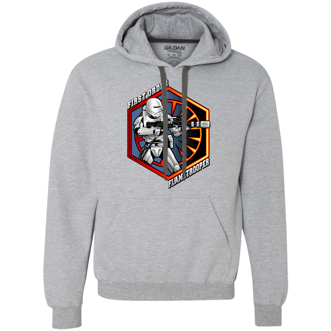 Sweatshirts Sport Grey / Small Flametrooper Premium Fleece Hoodie