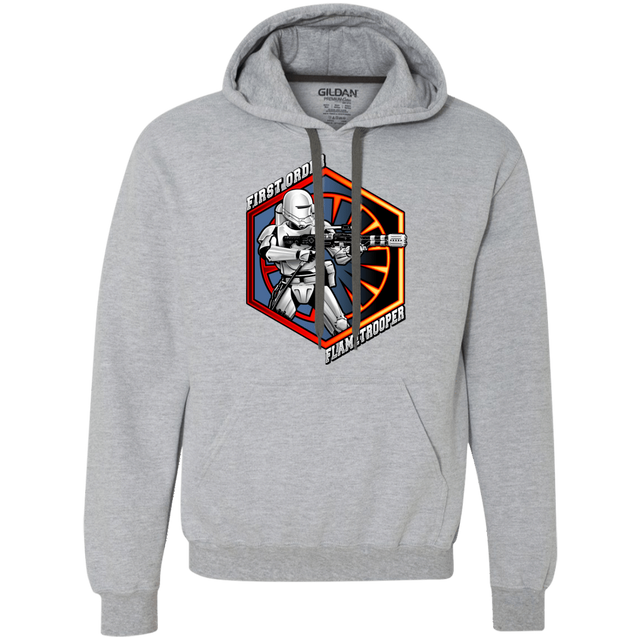 Sweatshirts Sport Grey / Small Flametrooper Premium Fleece Hoodie