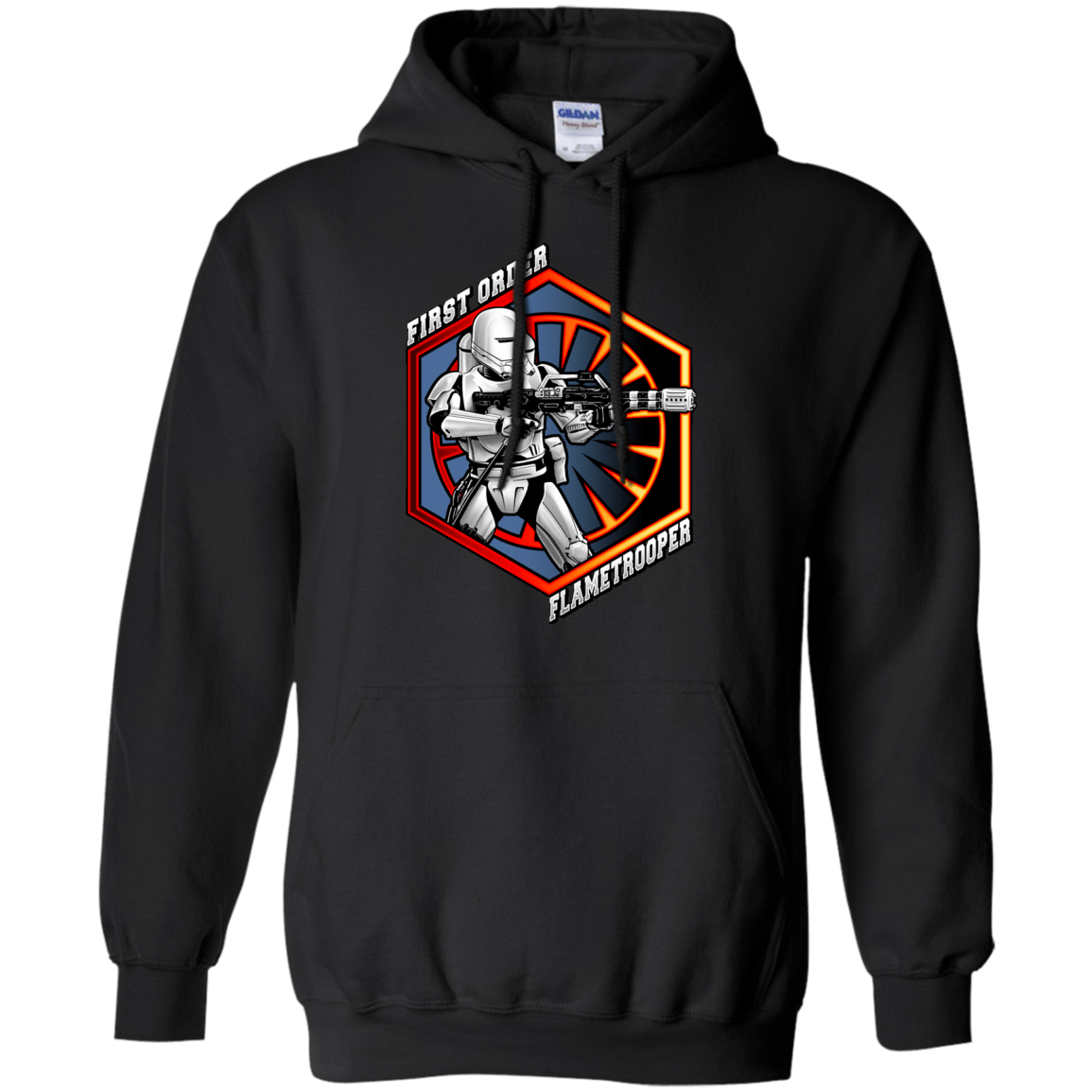 Sweatshirts Black / Small Flametrooper Pullover Hoodie