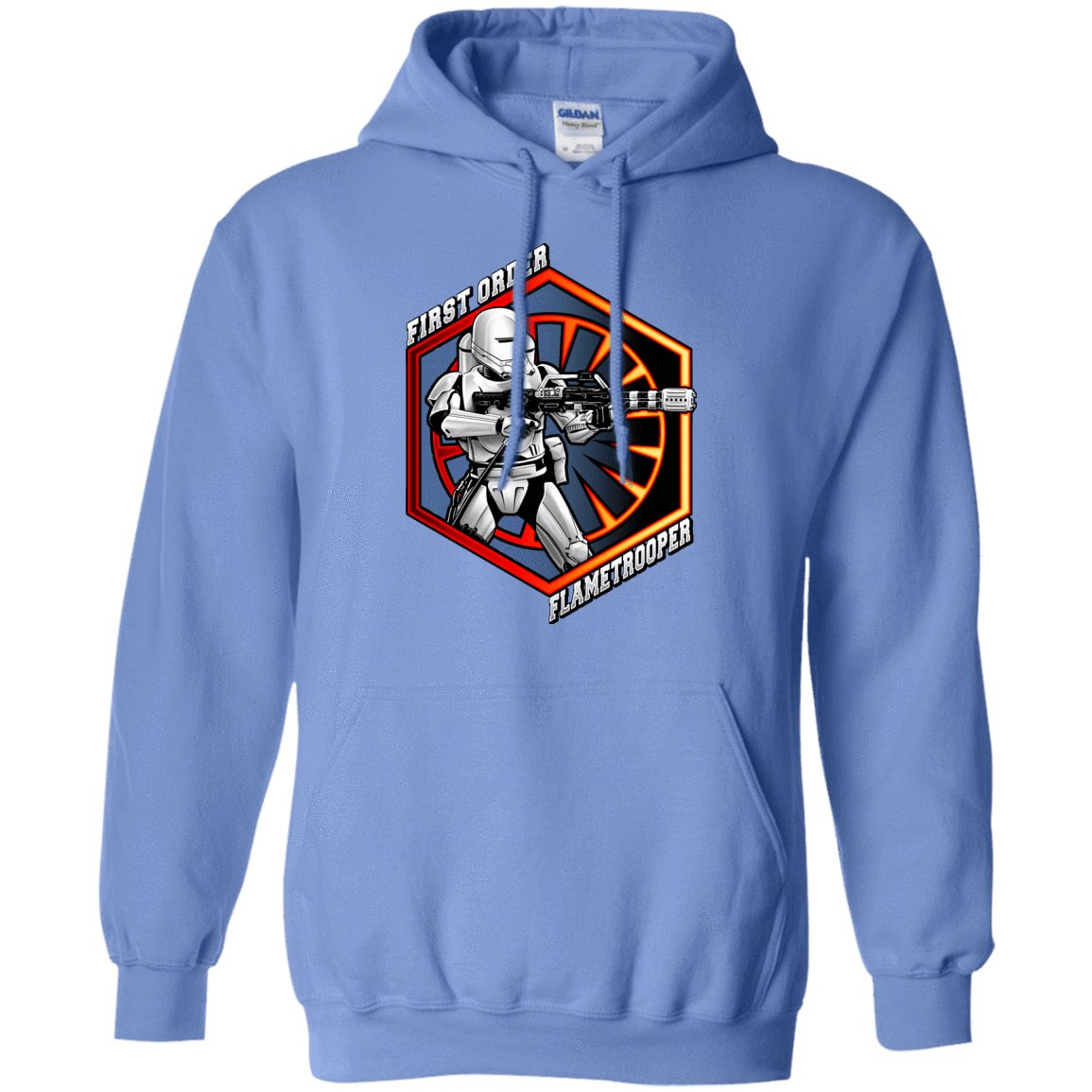 Sweatshirts Carolina Blue / Small Flametrooper Pullover Hoodie