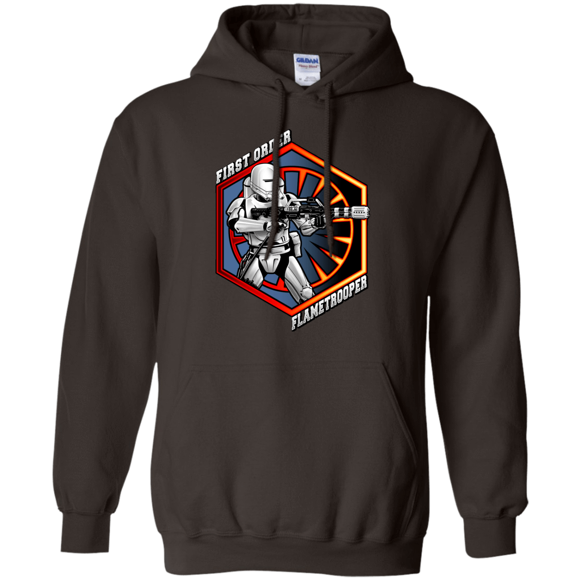 Sweatshirts Dark Chocolate / Small Flametrooper Pullover Hoodie