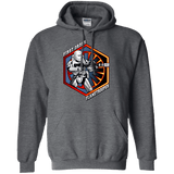 Sweatshirts Dark Heather / Small Flametrooper Pullover Hoodie