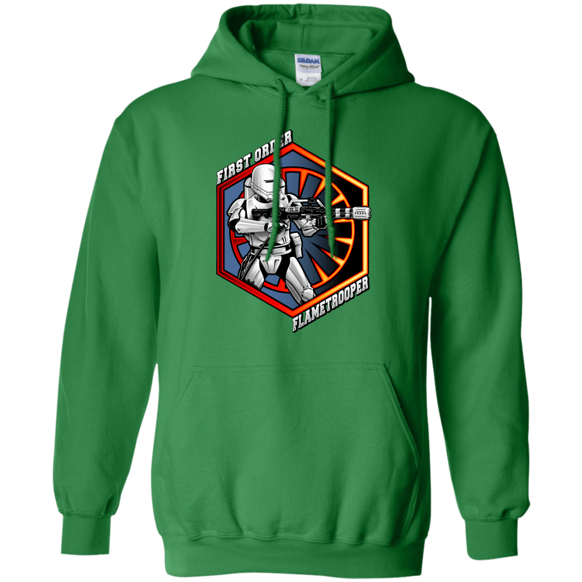 Sweatshirts Irish Green / Small Flametrooper Pullover Hoodie