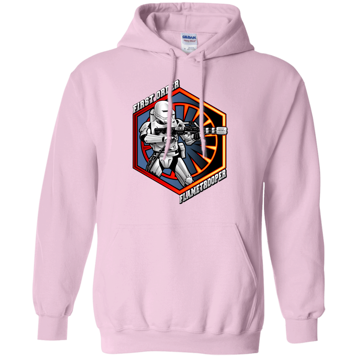 Sweatshirts Light Pink / Small Flametrooper Pullover Hoodie