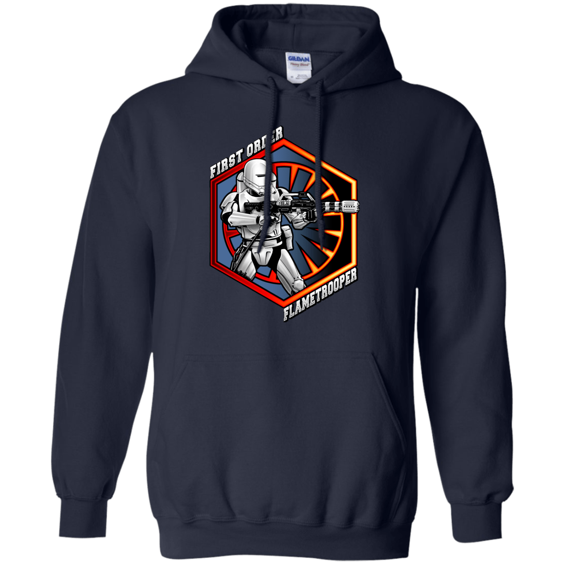 Sweatshirts Navy / Small Flametrooper Pullover Hoodie