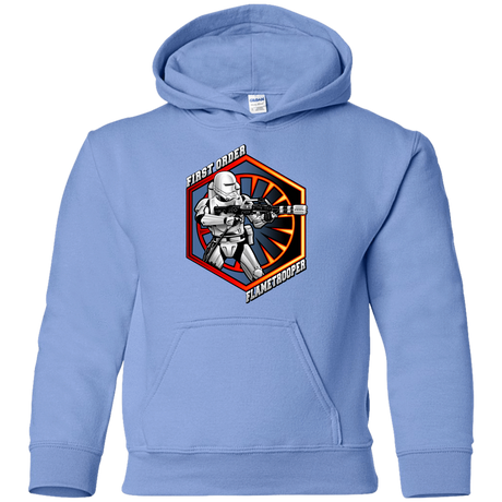 Sweatshirts Carolina Blue / YS Flametrooper Youth Hoodie