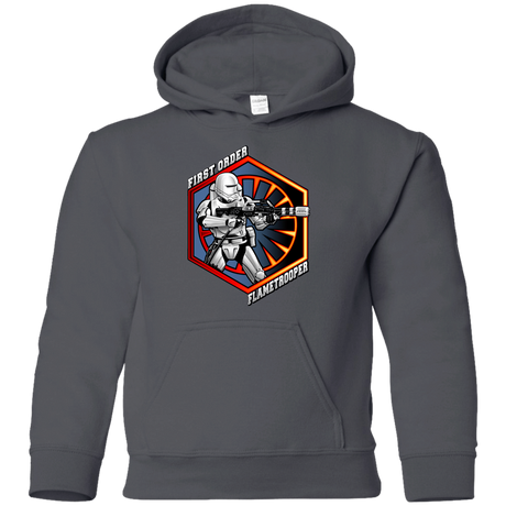 Sweatshirts Charcoal / YS Flametrooper Youth Hoodie