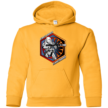 Sweatshirts Gold / YS Flametrooper Youth Hoodie