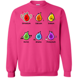 Sweatshirts Heliconia / S Flaming Elements Science Crewneck Sweatshirt