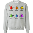 Sweatshirts Sport Grey / S Flaming Elements Science Crewneck Sweatshirt