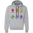 Sweatshirts Sport Grey / S Flaming Elements Science Premium Fleece Hoodie