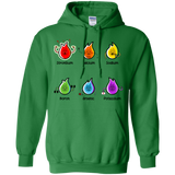 Sweatshirts Irish Green / S Flaming Elements Science Pullover Hoodie