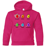 Sweatshirts Heliconia / YS Flaming Elements Science Youth Hoodie