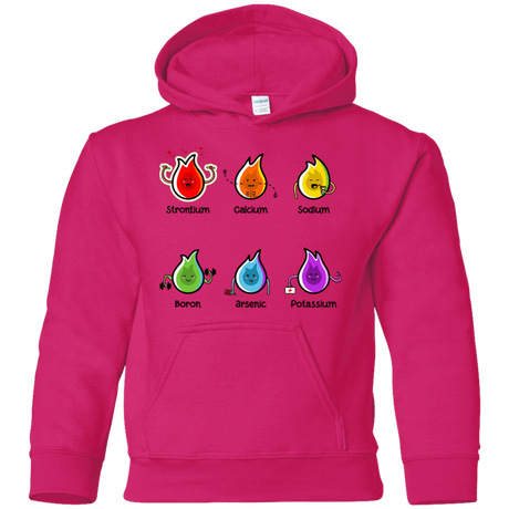 Sweatshirts Heliconia / YS Flaming Elements Science Youth Hoodie