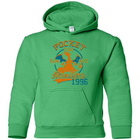 Sweatshirts Irish Green / YS FLARE BLITZ Youth Hoodie