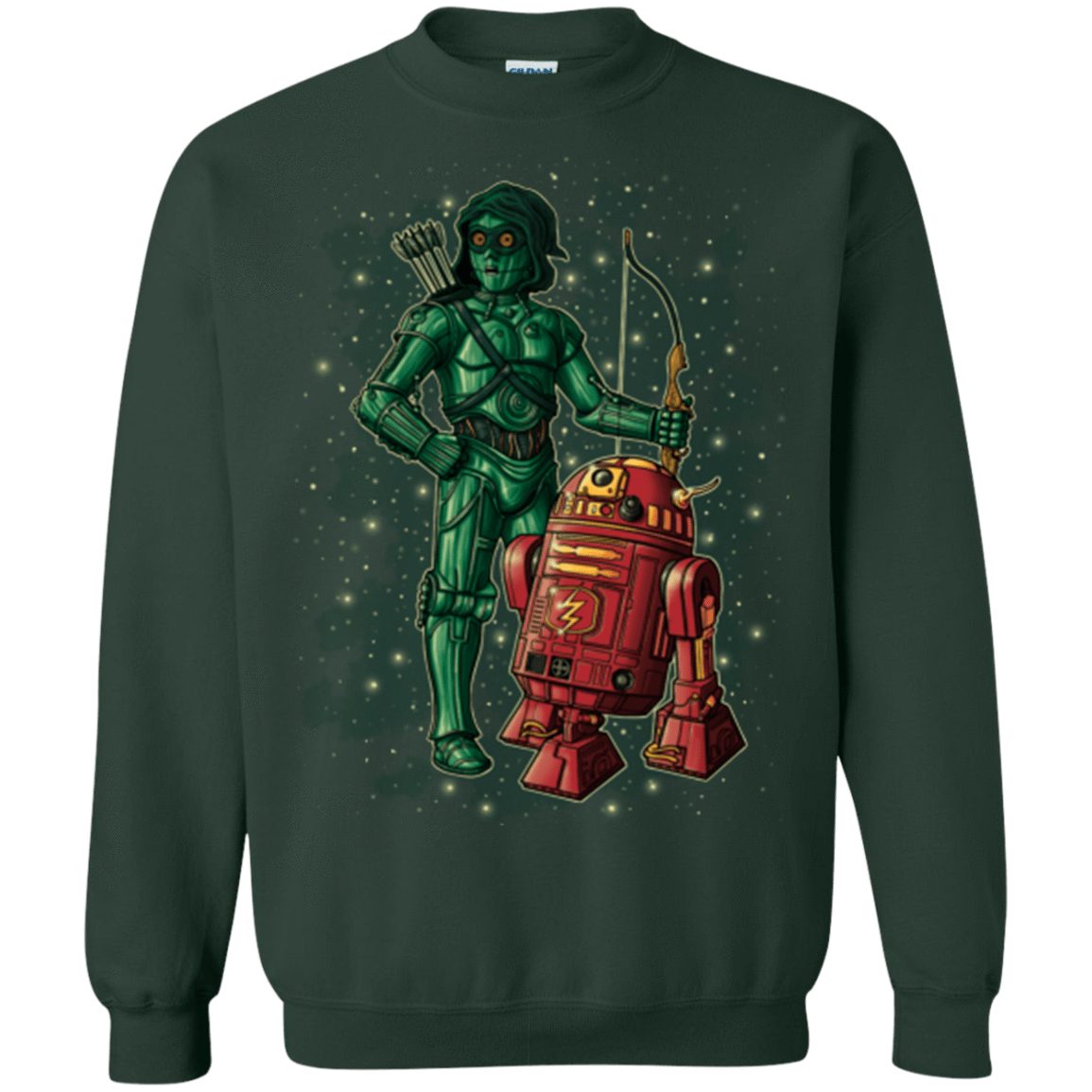 Sweatshirts Forest Green / Small Flash and Arrow Crewneck Sweatshirt