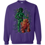 Sweatshirts Purple / Small Flash and Arrow Crewneck Sweatshirt