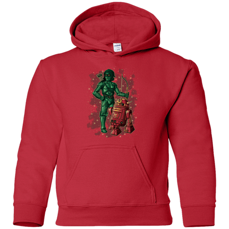 Sweatshirts Red / YS Flash and Arrow Youth Hoodie