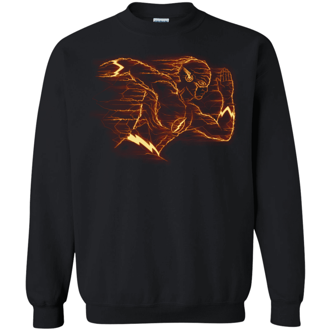 Sweatshirts Black / S Flash Crewneck Sweatshirt