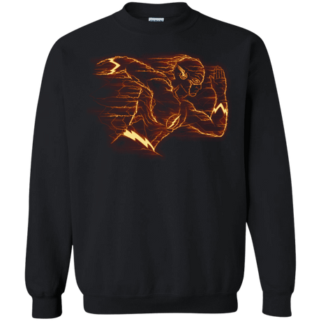 Sweatshirts Black / S Flash Crewneck Sweatshirt