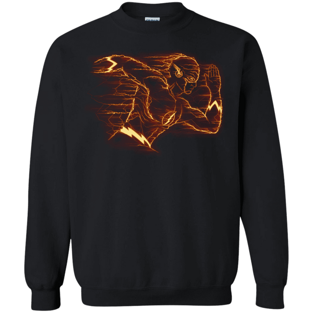 Sweatshirts Black / S Flash Crewneck Sweatshirt