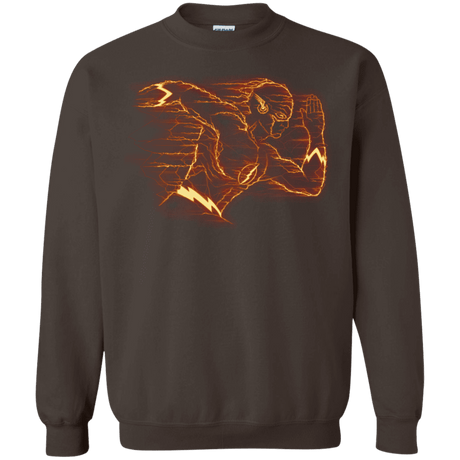 Sweatshirts Dark Chocolate / S Flash Crewneck Sweatshirt