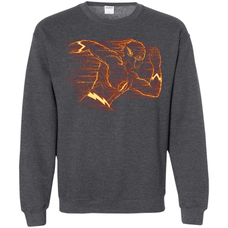 Sweatshirts Dark Heather / S Flash Crewneck Sweatshirt