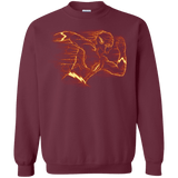 Sweatshirts Maroon / S Flash Crewneck Sweatshirt